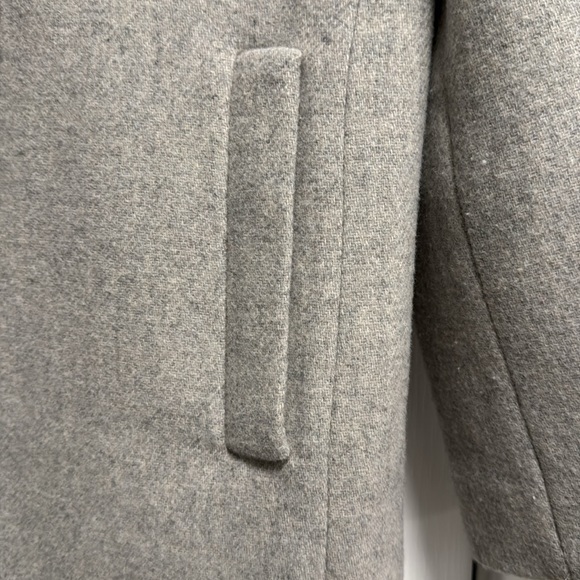 Brand New Never Worn Jcrew City coat with button neck - Picture 7 of 14